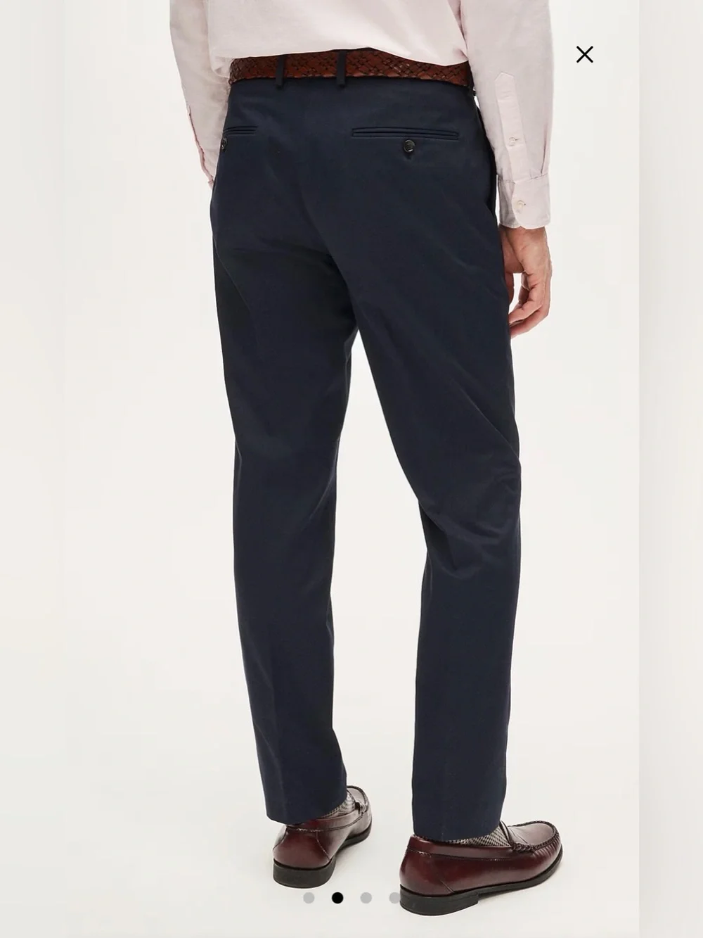 J.Crew Navy Ludlow Slim-fit Suit Pant in Japanese Cotton Chino Size 30 x 30 NWT